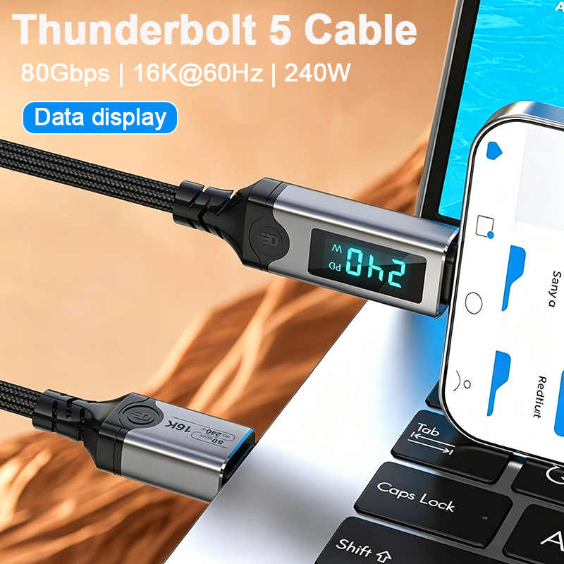 Home Security Robots - Cabo USB Tipo C PD240W com