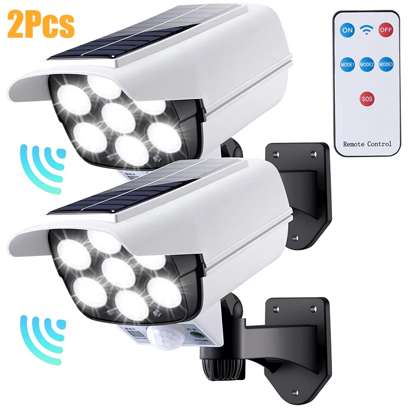 Home Security Flood Lights - 1-2 pacote 77led sensor de movimento