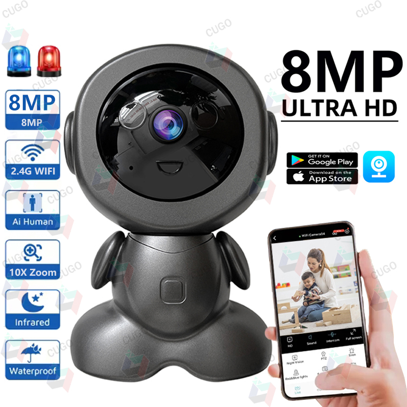 Câmera Robô de Vigilância Wifi - Home Security Robots avaliação e preço