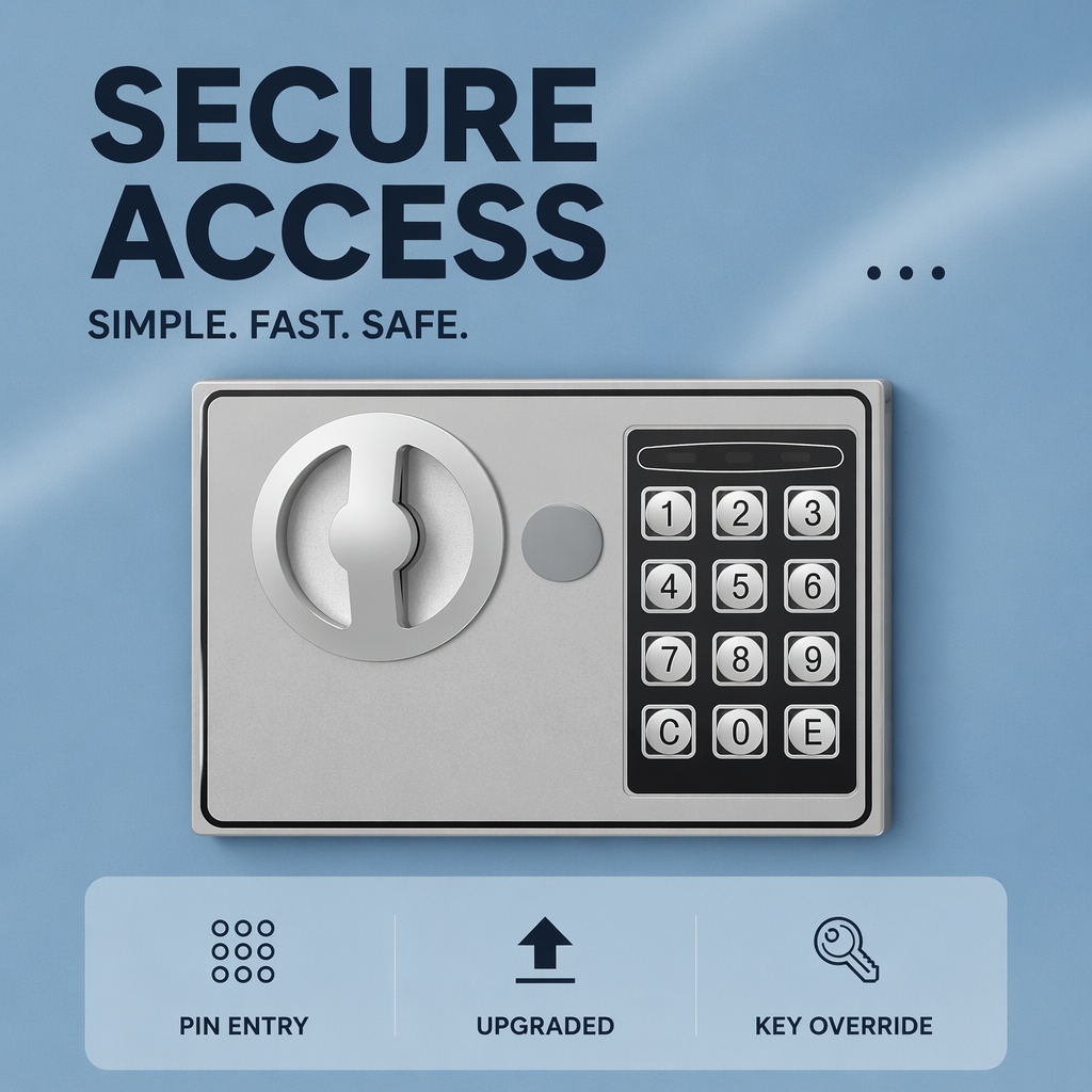 Cofre Eletrônico Digital de Aç - Home Security Box avaliação e preço