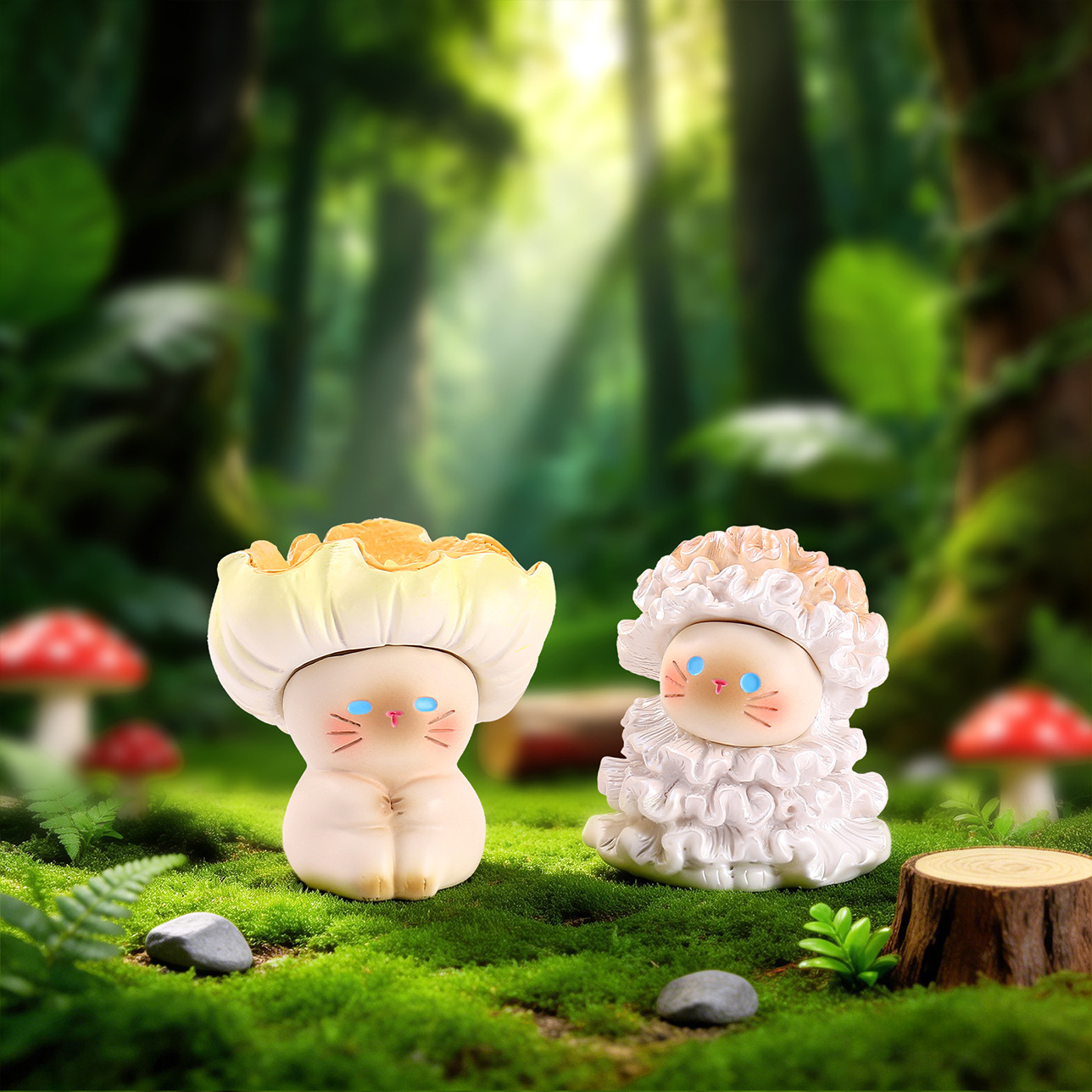 Caixa Surpresa Mushroom Meow,  - Home Security Box avaliação e preço